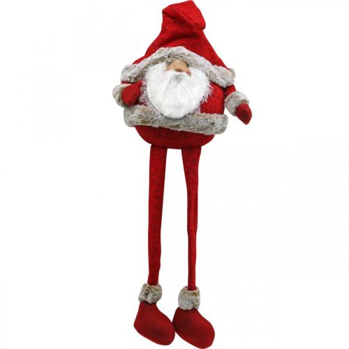Tabouret bord Père Noël figure décorative Noël 28×22×88cm