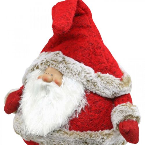 Article Tabouret bord Père Noël figure décorative Noël 28×22×88cm