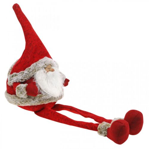 Tabouret de bord de père Noël figure décorative Noël 28 × 22 × 88cm