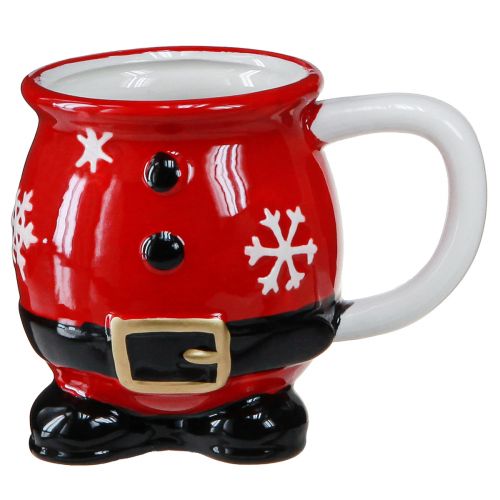 Tasse de Noël tasse en céramique Père Noël 10,5cm 2pcs