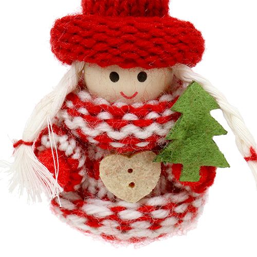 Floristik24 Weihnachtswichtel pour accrocher 6,5cm L15cm sorte. 3st