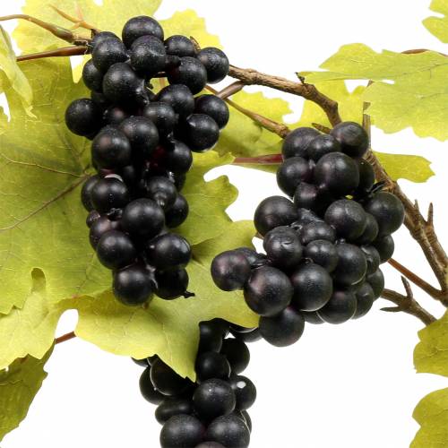 Article Branche de vigne avec raisins 76cm