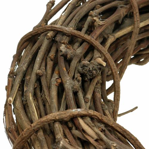 Floristik24 Couronne de vigne nature Ø50cm