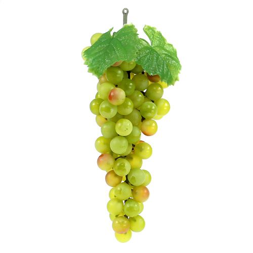 Floristik24 Grappe de raisins avec feuilles vert clair de 22cm