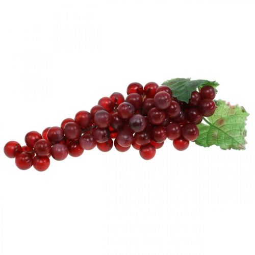 Article Raisin décoratif rouge Raisin artificiel fruit décoratif 22cm