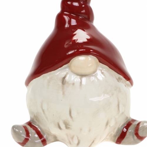 Floristik24 Décoration de Noël figurine décorative elfe en céramique 10cm 2pcs