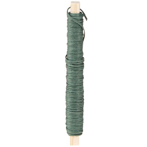 Article Fil d&#39;emballage fil artisanal vert fil d&#39;emballage en papier Ø0,8mm 22m