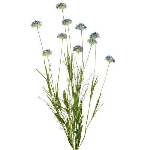 Floristik24 Fleurs des prés bleu L65cm 3pcs