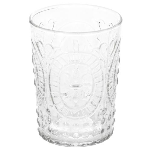 Lanterne tempête en verre, bougeoir, porte-bougie chauffe-plat, verre Ø7,5 cm H10 cm acheter | Floristik24.fr