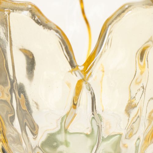 Article Porte-bougie chauffe-plat tulipe, motif floral, décoration pour une ambiance romantique et élégante, 20 cm