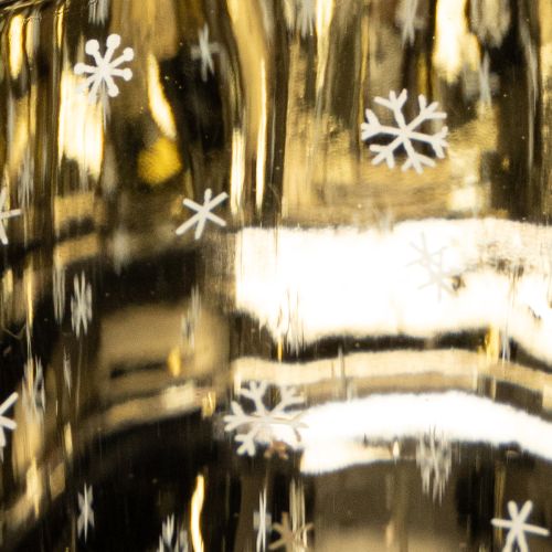 Photophore en verre avec oiseaux, design hivernal, 12 cm | Floristik24.fr