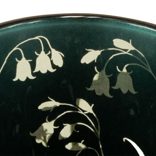 Article Lanterne décorative en verre à motif de feuilles, 8 cm, lot de 4, pour une touche d&#39;élégance dans votre intérieur.