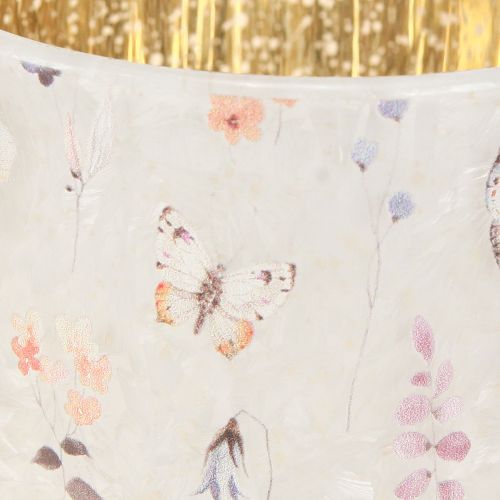 Article Porte-bougie chauffe-plat en verre à motif papillon pour des moments de détente, 12,5 cm, lot de 2