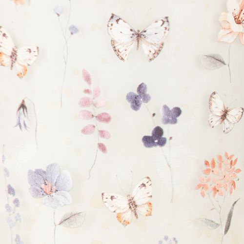 Article Lanterne décorative en verre avec motif papillon, 8 cm, lot de 4, pour une touche d&#39;élégance dans votre intérieur.