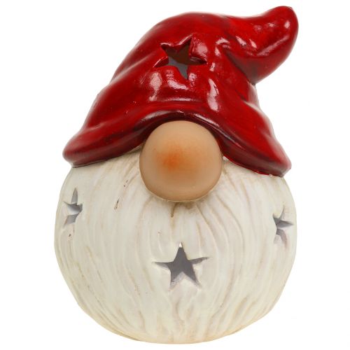 Floristik24 Lanterne Père Noël Ø15cm H19cm