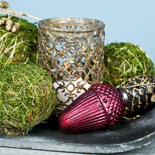 Floristik24 Lanterne or antique Ø10,5cm H14,5cm 1p