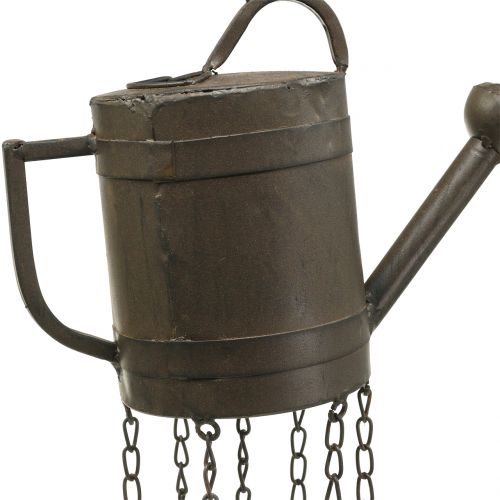 Floristik24 Arrosoir pour carillons éoliens à suspendre marron foncé 80cm