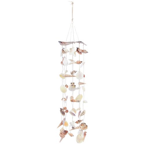Article Carillon à vent décoration carillon coquille à suspendre H80cm