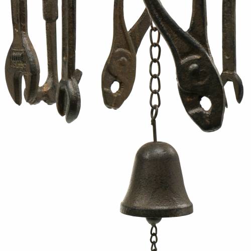 Floristik24 Carillon éolien à suspendre avec outils 75cm
