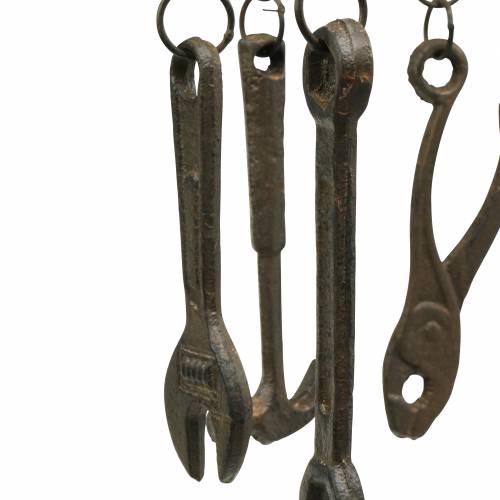 Floristik24 Carillon éolien à suspendre avec outils 75cm