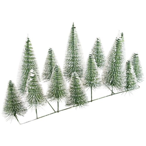Floristik24 Décoration de forêt d'hiver décoration de table de décoration d'hiver Noël 46 × 15 cm
