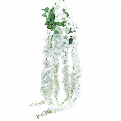 Guirlande Glycine Blanche 175cm 2pcs