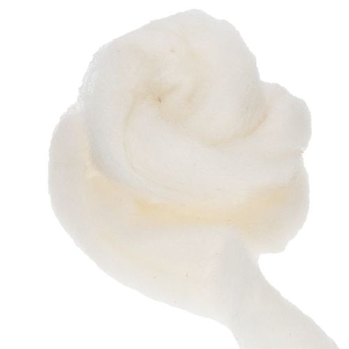 Article Ruban de laine blanche, 2 m, laine décorative pour loisirs créatifs et emballages