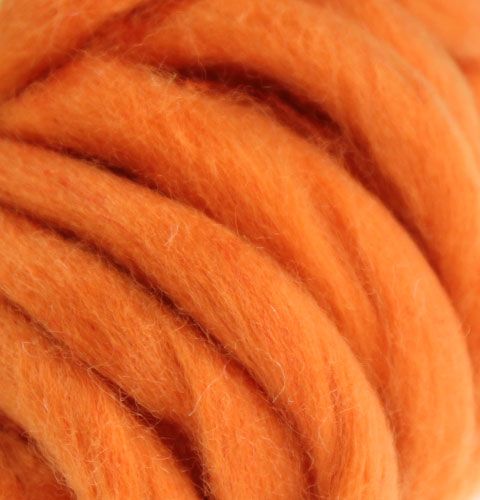 Article Bande de laine 50g / 9m orange