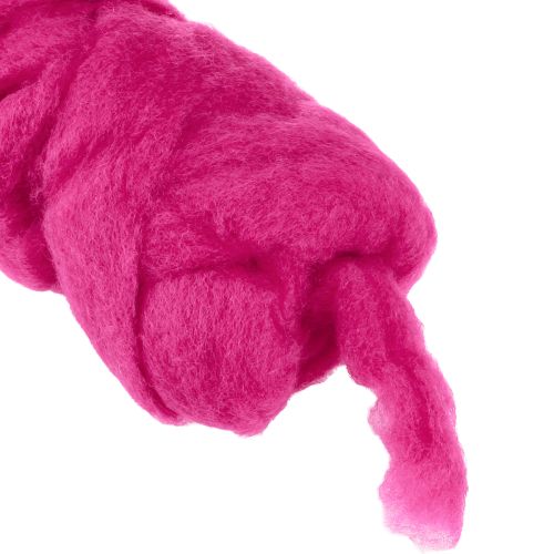 Article Fusée en laine 10m rose