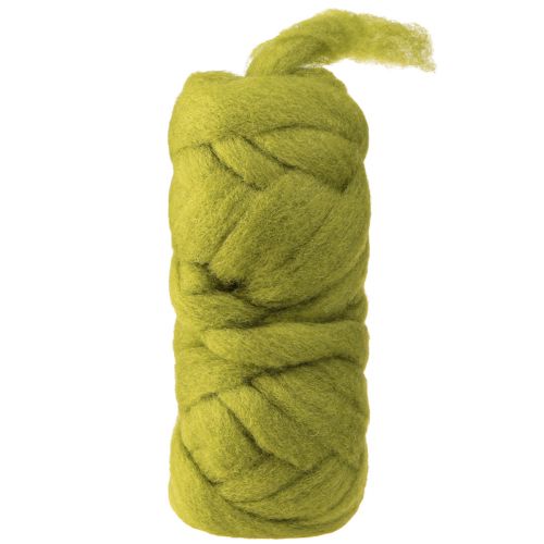 Article Wolllunte Cordon Feutre Imperméable &amp; Colorfast Laine Vert 10m