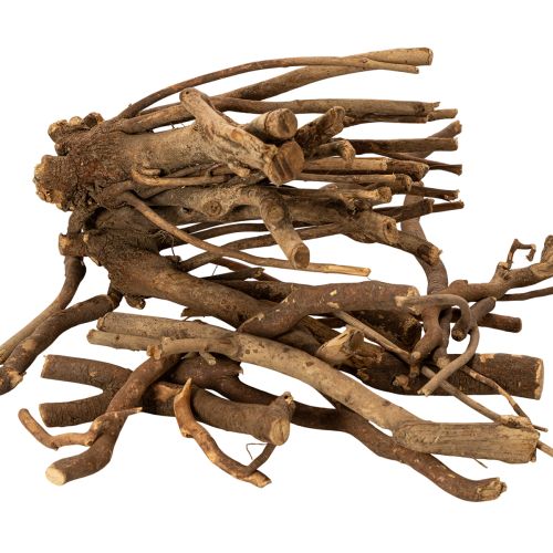 Décorations en bois naturel séché 18 cm 500 g