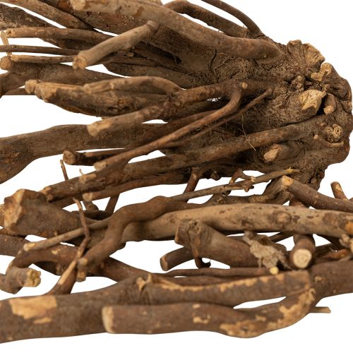 Décorations en bois naturel séché 18 cm 500 g | Floristik24.fr