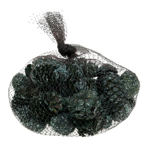 Floristik24 Cônes mix vert glacé 200g
