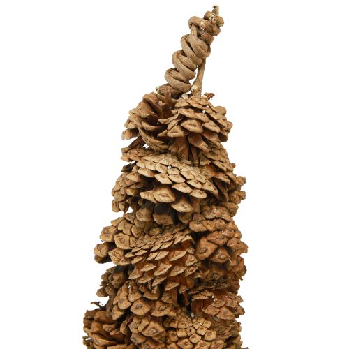 Floristik24 Cône de sapin de Noël décoratif naturel 14×50cm