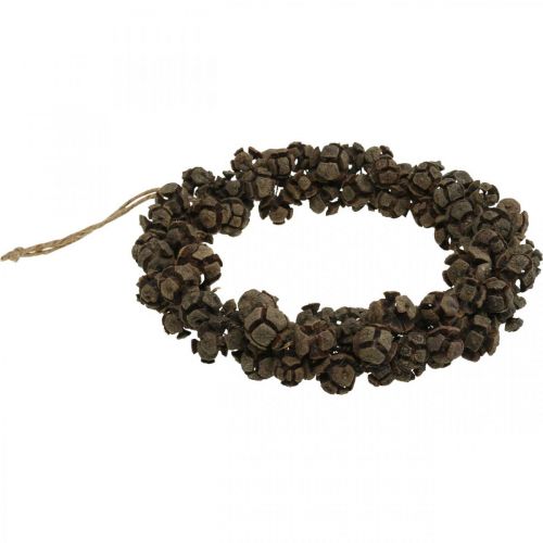 Floristik24 Couronne de cône cyprès couronne de cône à suspendre nature Ø25cm