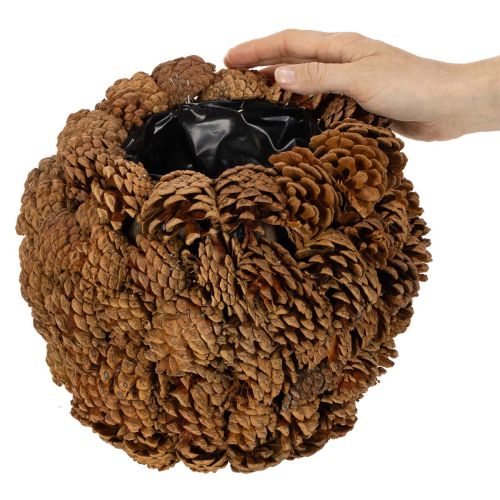 Cache-pot décoratif en pommes