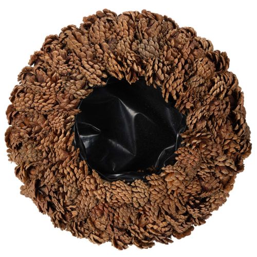 Vasque ronde en pommes de pin