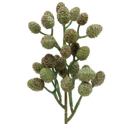 Cone Branch Green 33cm Plante artificielle comme la vraie!