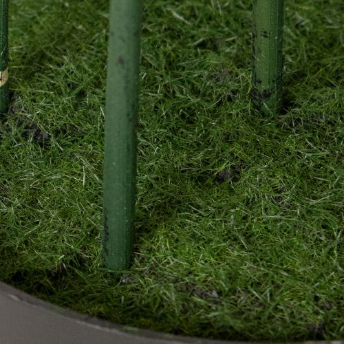 Kunstpflanze bambou vert 132 cm avec pot noir pour décoration intérieure | Floristik24.fr