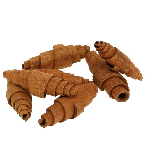 Floristik24 Décoration croissant à la cannelle 6,5cm - 7cm 30 pcs