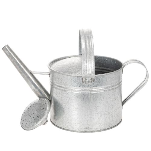 Arrosoir vintage en zinc, 27 cm - jardinière pour jardin et terrasse, pot de fleurs en métal | Floristik24.fr