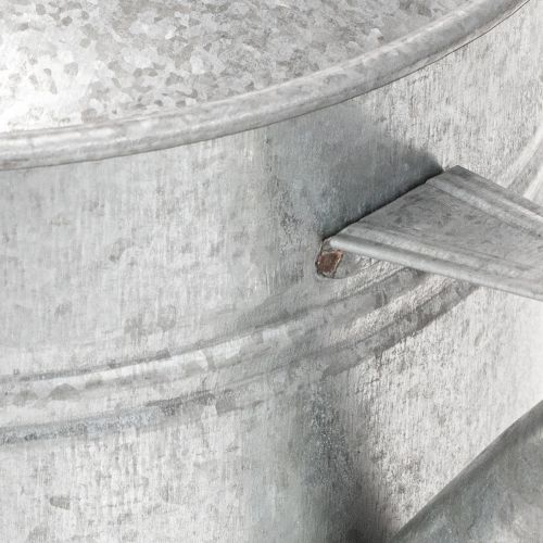Arrosoir vintage en zinc, 27 cm - jardinière pour jardin et terrasse, pot de fleurs en métal | Floristik24.fr