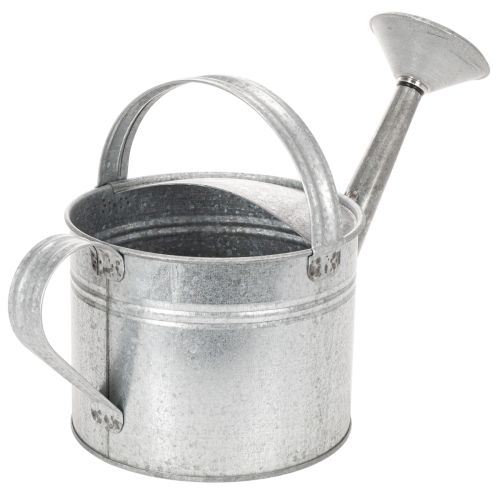 Arrosoir vintage en zinc, 27 cm - jardinière pour jardin et terrasse, pot de fleurs en métal | Floristik24.fr