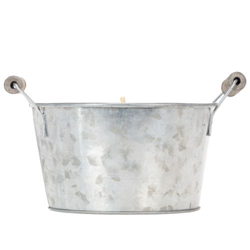 Article Bougie d'extérieur à la citronnelle en pot : éclairage d'ambiance et répulsif contre les insectes, 15 cm