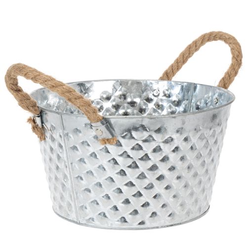 Coupe en métal zinc ronde avec