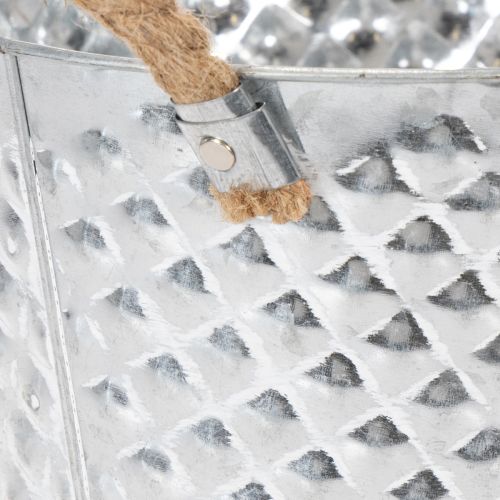 Coupe en métal zinc ronde avec