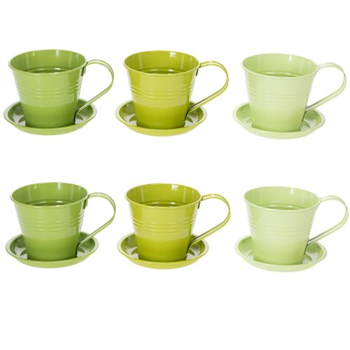 Article Pot de plantation élégant, idéal pour des idées de décoration personnalisées, 11 cm, lot de 6