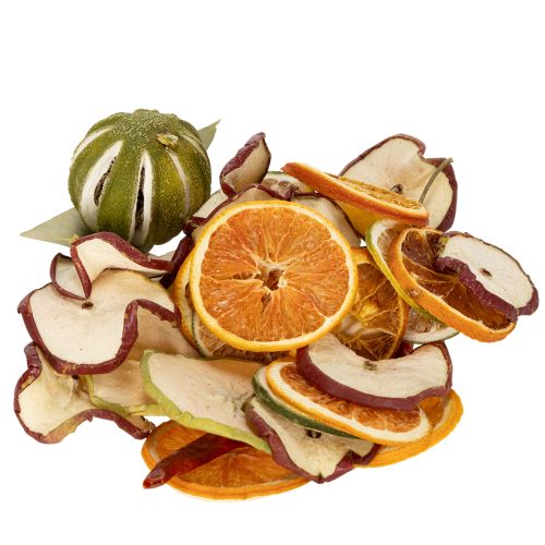 Floristik24 Tranches de fruits secs pour décoration et loisirs créatifs naturels 100 g