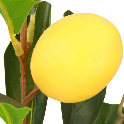 Article Citronnier en pot Plante artificielle Déco méditerranéenne H28cm