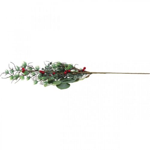 Floristik24 Branche de Noël décoration artificielle baies rouges vertes 70cm